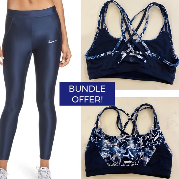 Nike Pants - Nike Leggings with Athleta Sportsbra Bundle Size S